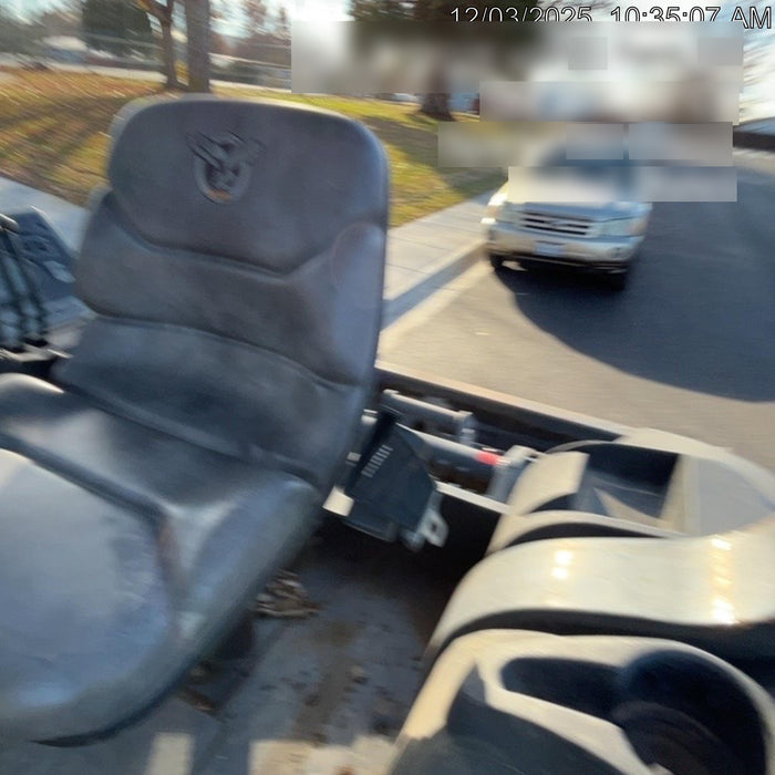 2019 Case 570N EP Canopy, 4WD, GP Front Bucket, Dual Tilt Cylinder, 84" Box Blade w/ Scarifier, Wheel Weights, Beacon