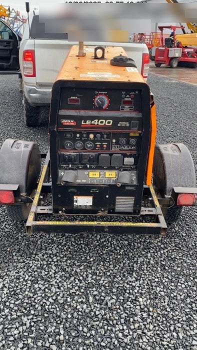 2022 Lincoln Electric LE400 Kubota V1505, Trlr, Cable Rack, Light Kit, ES Decals, T3