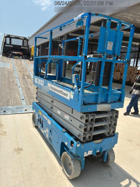 2018 Genie GS-2632 GENIE GS-2632 w/Fixed Rail, Chain Entry