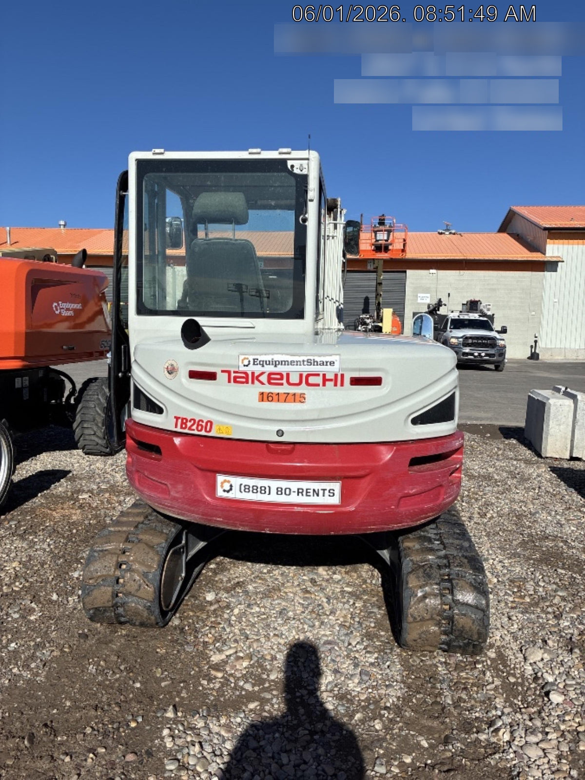 2021 TAKEUCHI TB260