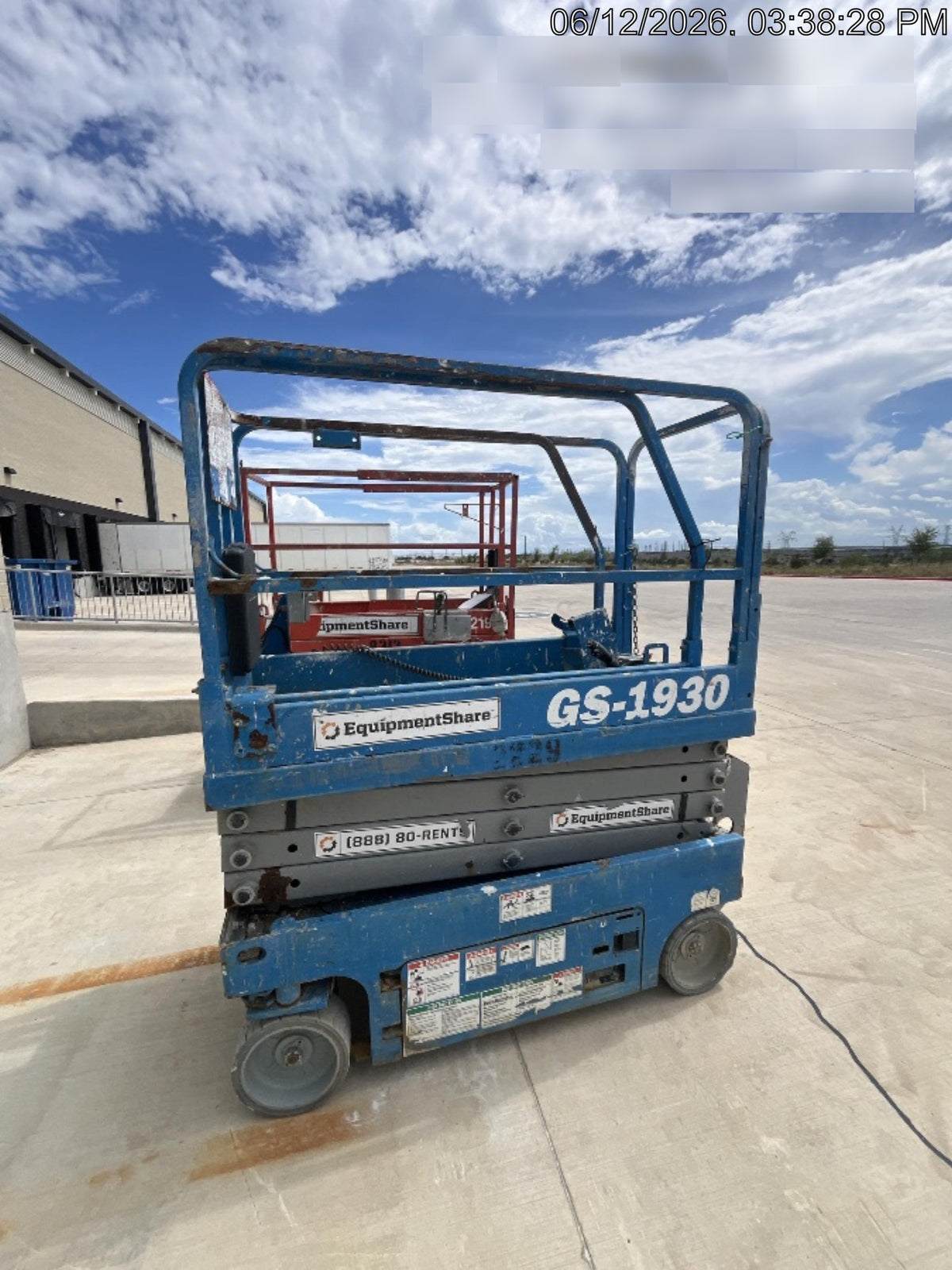 2016 Genie GS-1930 Genie GS1930 Scissor Lift