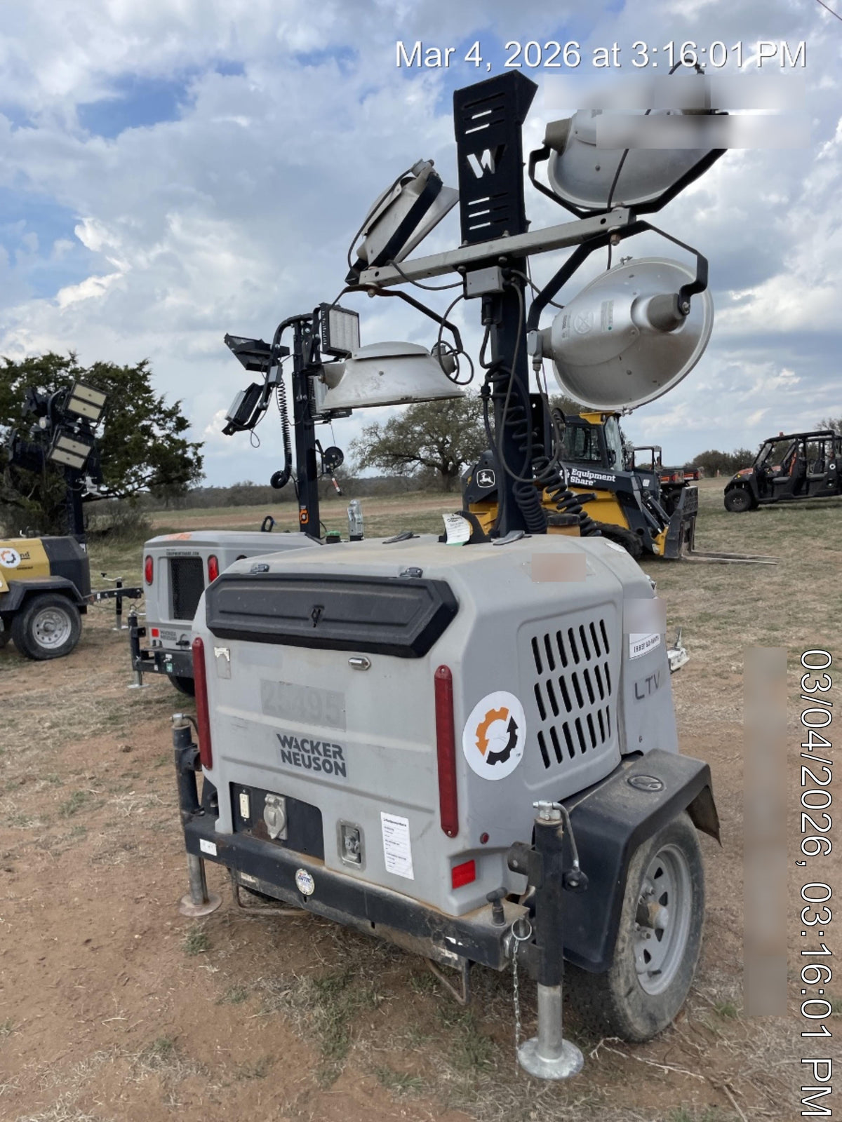 2019 Wacker Neuson LTV6L-MH Standard Options, ES Track Hardware, Fuel Level Sensor