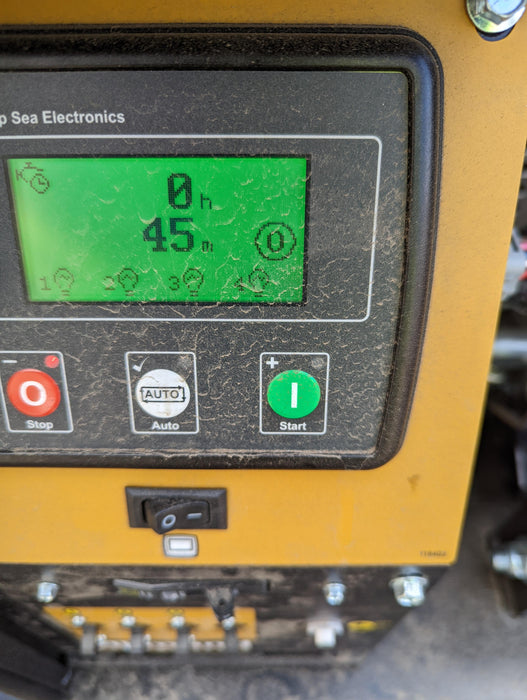 2022 Allmand NLV3GR (4) LED Light Fixture 350W, 23' Vertical Mast, 3kW Prime, Towable, Deep Sea L401, Leveling Jacks, Yanmar T4F 5.8hp