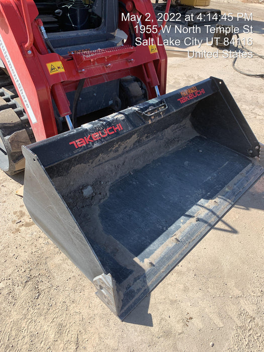 2022 Takeuchi TL8R2-CR 74hp Kubota Diesel, Cab/Heat/Air, Rubber Tracks, Hydraulic QC