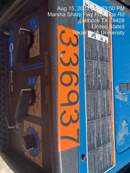 2023 MILLER ELECTRIC BOBCAT 260