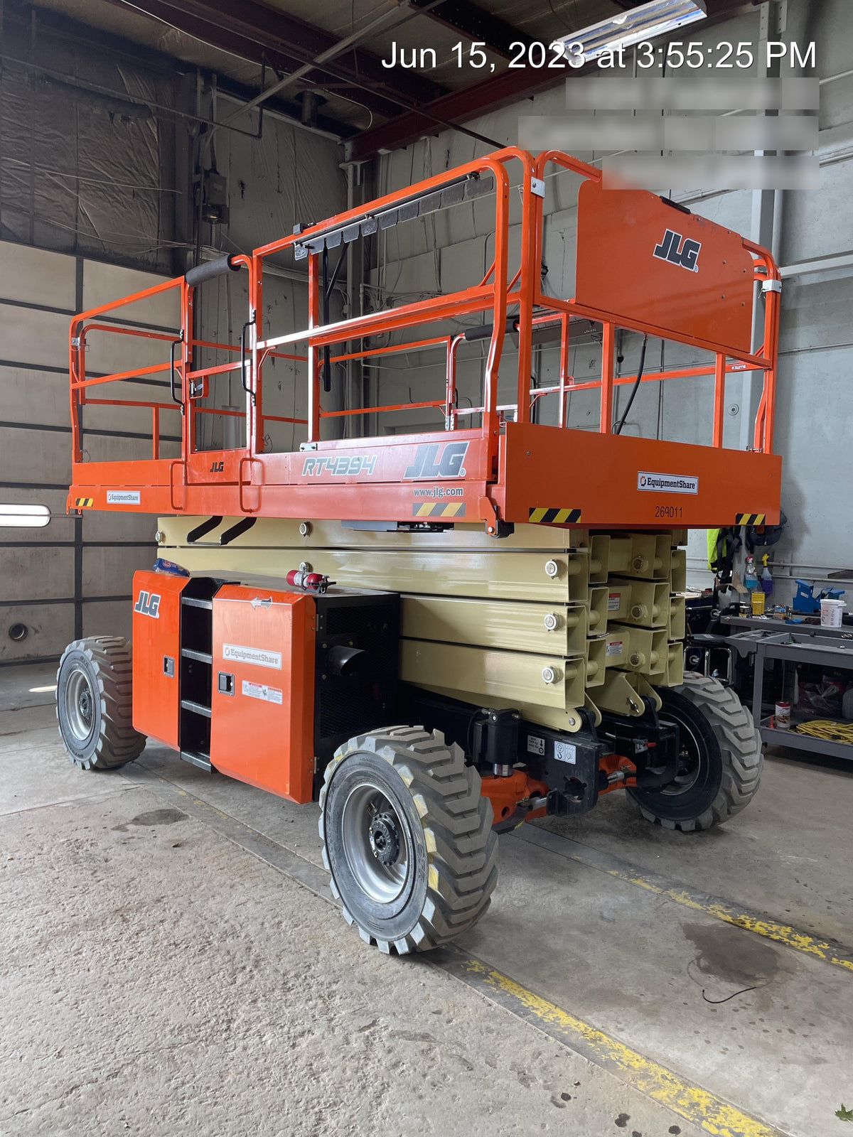 2022 JLG 4394RT