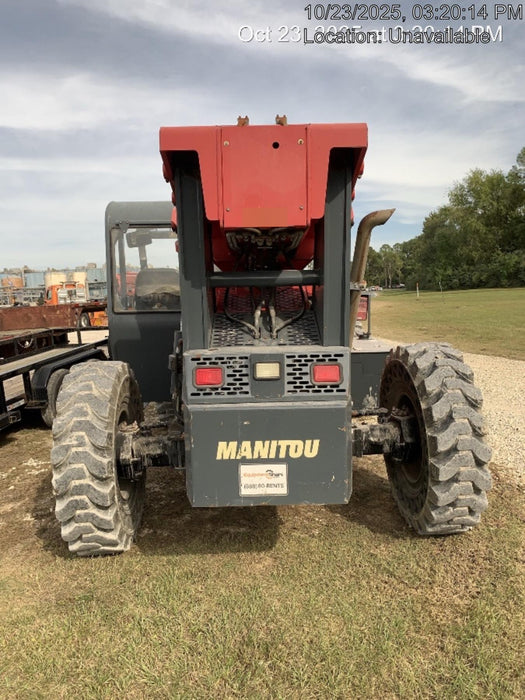 2018 Manitou MTA10055 Manitou MTA 10055 w/Cab/Heat/AC, Work Lights/Strobe, Aux Hyd, Solid Tires, Lift Hook, 66" Carriage, 60" Forks