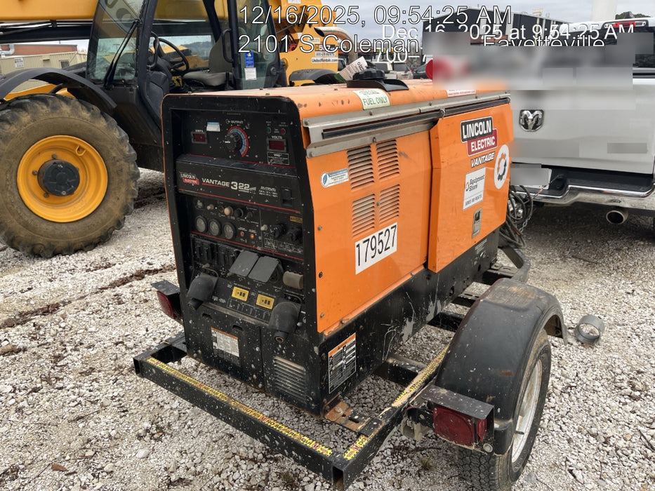 2021 Lincoln Electric Vantage 322 VANTAGE 322 READY-PAK 3