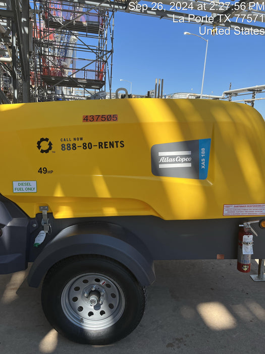 2024 ATLAS COPCO XAS188 CWK