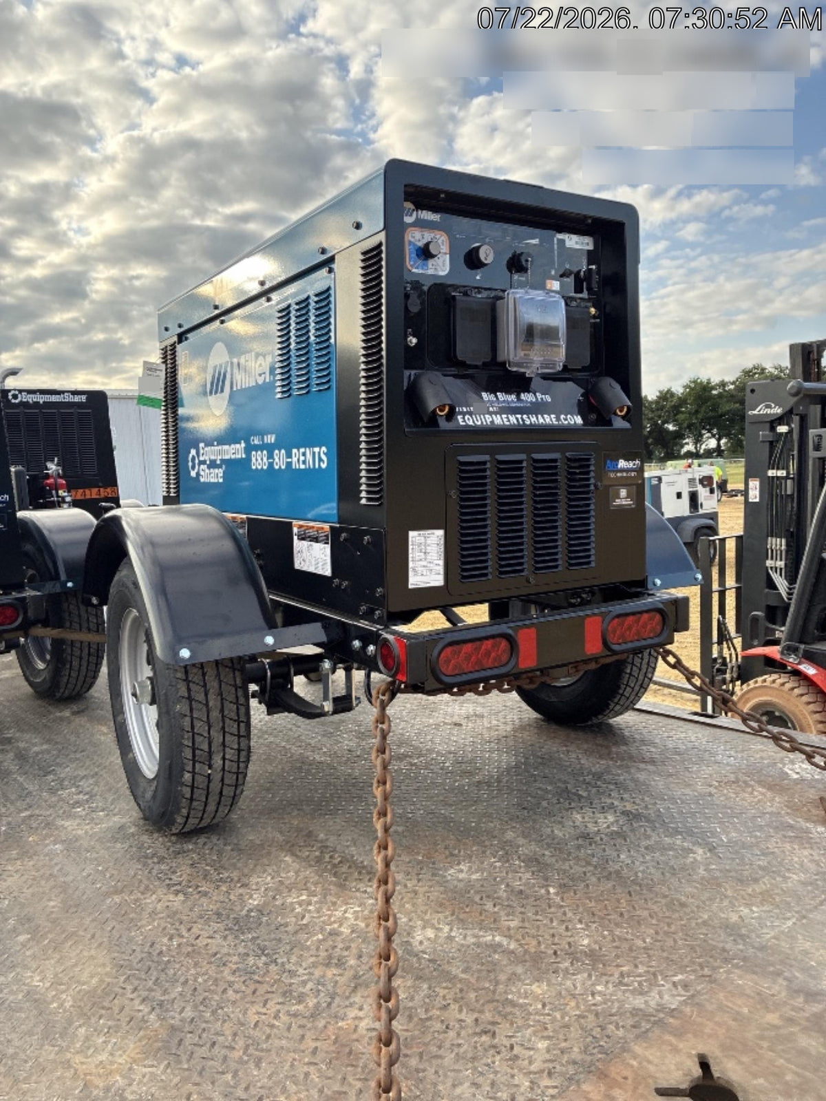 2026 MILLER ELECTRIC BIG BLUE 400