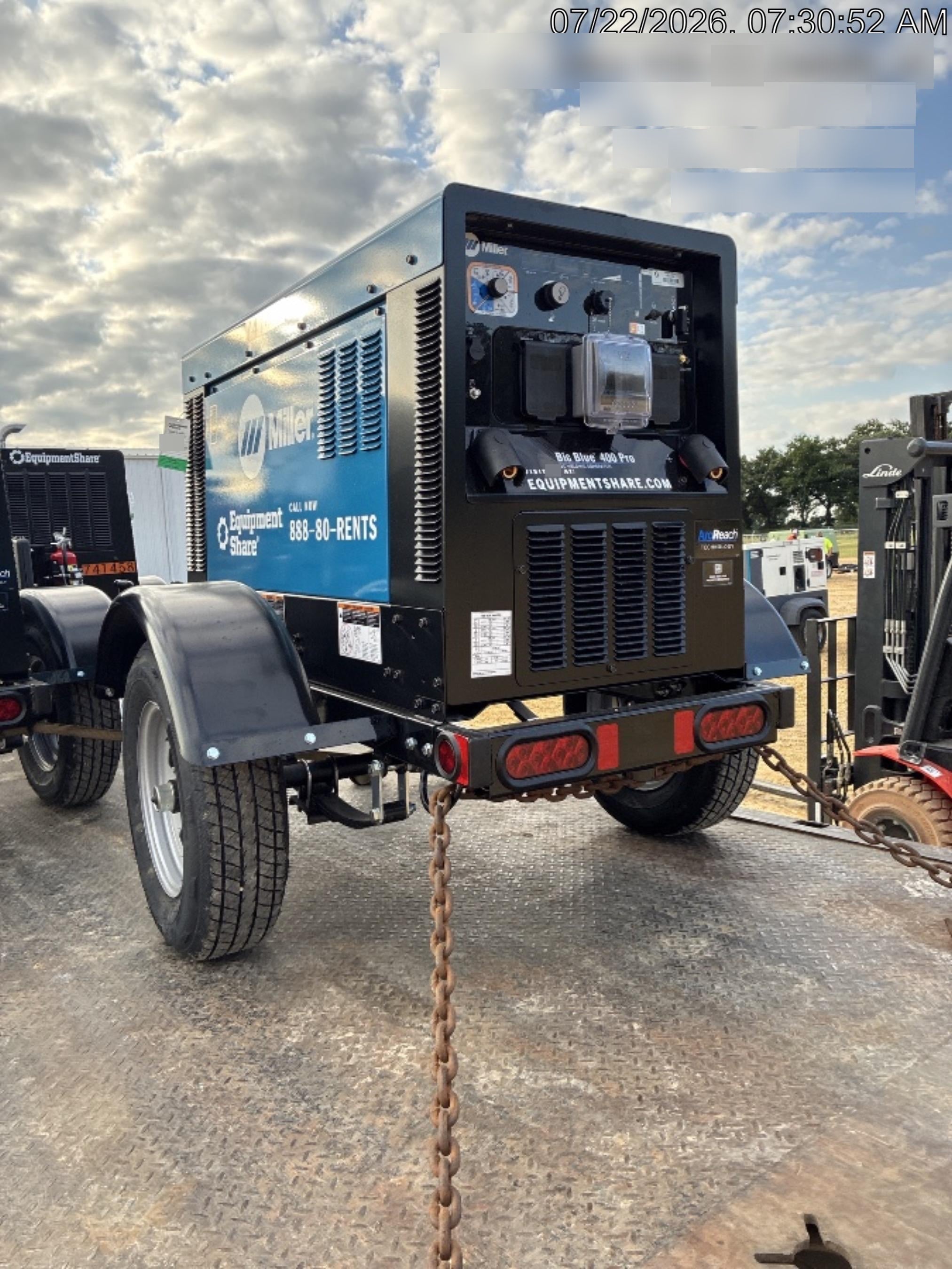 2026 MILLER ELECTRIC BIG BLUE 400
