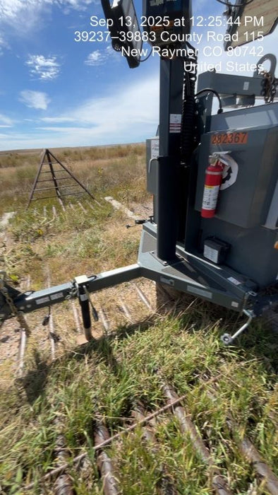 2022 Wacker Neuson LTW20Z1 Isuzu Dsl. Engine, 23' Mast, (4) 300W LED Lights, CWK, Programmable Dawn to Dusk, 360 Deg. Rotation, 57 Gal. Tank, Trailer Mounted