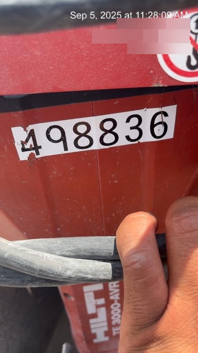 2025 HILTI TE 3000-AVR