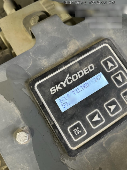 2020 Skyjack SJIII-3219 Solid NM Tires, Half height spring hinged entry gate, Dual Beacons, 800W Inverter