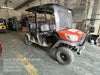 2022 Kubota RTV-X1140W-H Plastic Canopy, Windshield Acrylic Clear, LED Strobe Light, Wire Harness Kit, Back up Alarm