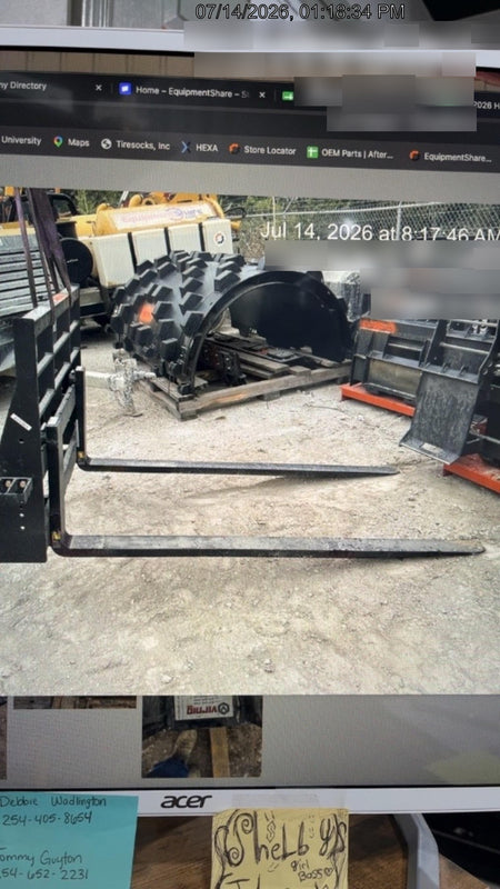 2026 ARROW MATERIAL HANDLING 72" Pallet Forks - Arrow