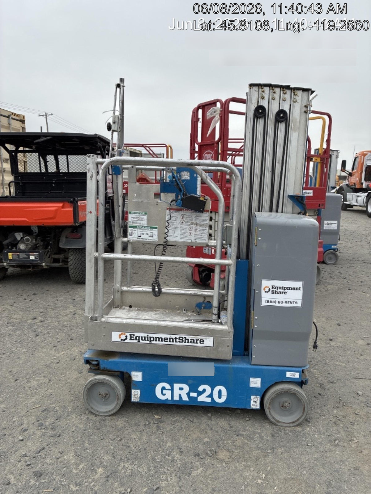 2019 GENIE GR-20