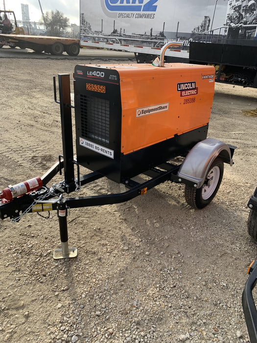 2022 Lincoln Electric LE400 Kubota V1505, Trlr, Cable Rack, Light Kit, ES Decals, T3