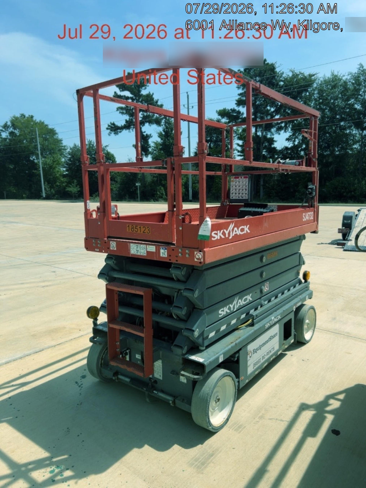 2021 SKYJACK SJ4732