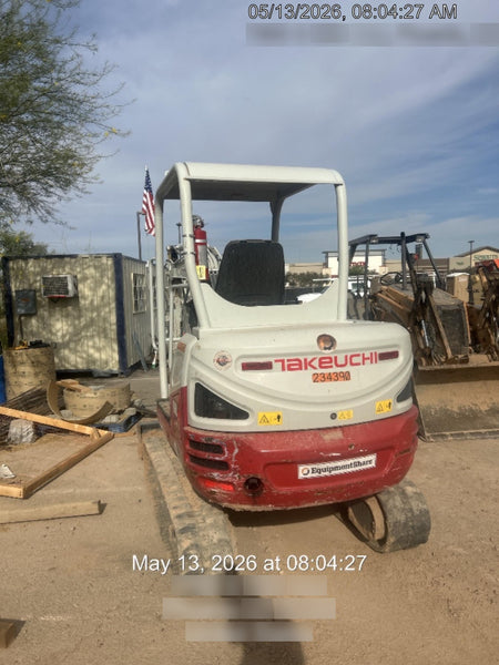 2022 TAKEUCHI TB235-2R