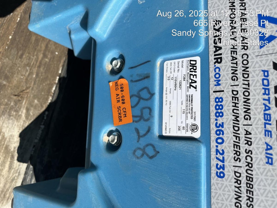 2020 DRI-EAZ HEPA 500