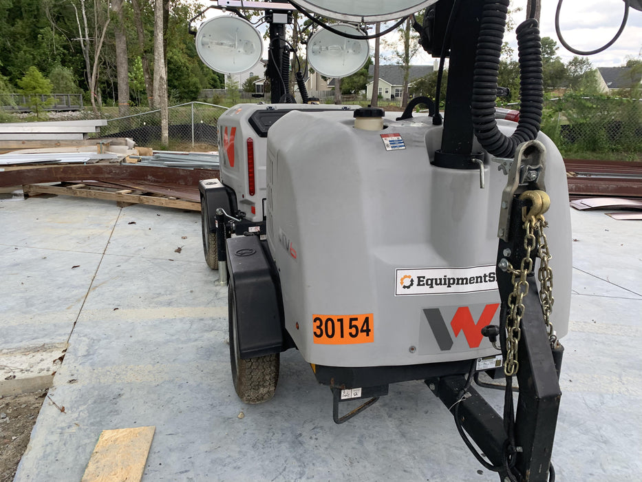 2019 Wacker Neuson LTV6L-MH Wacker Neuson LTV6L Mobile Light Tower w/Fuel Level Sensor Installed