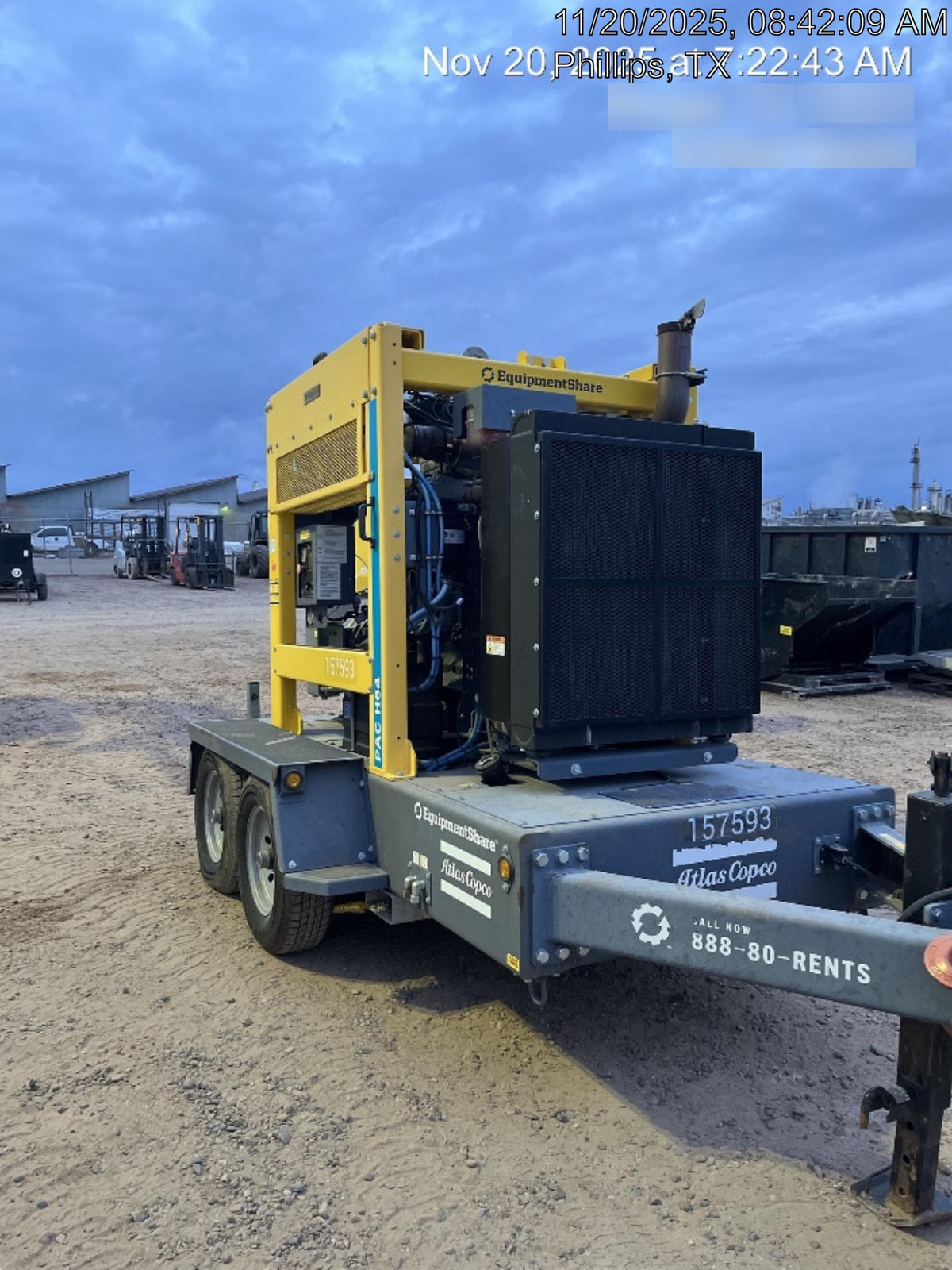 2021 ATLAS COPCO PAC H64 JD