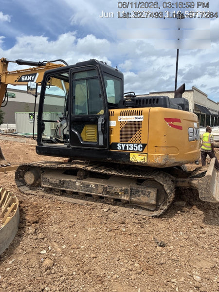 2018 SANY SY135C