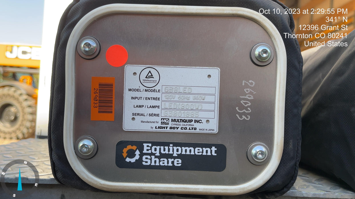 2022 MULTIQUIP GB8LED