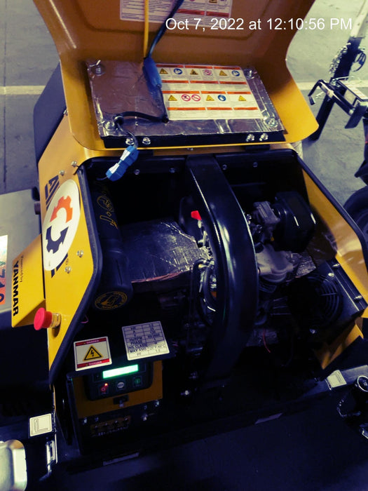 2022 Allmand NLV3GR (4) LED Light Fixture 350W, 23' Vertical Mast, 3kW Prime, Towable, ES Decals, T3