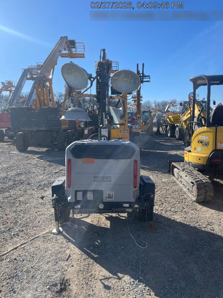 2019 Wacker Neuson LTV6L-MH Mobile Light Tower w/Fuel Level Sensor Installed