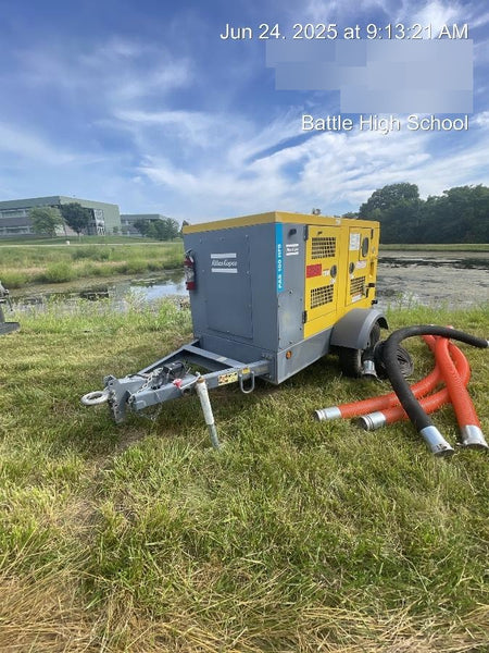 2020 ATLAS COPCO PAS 100 HF CS Enclosed