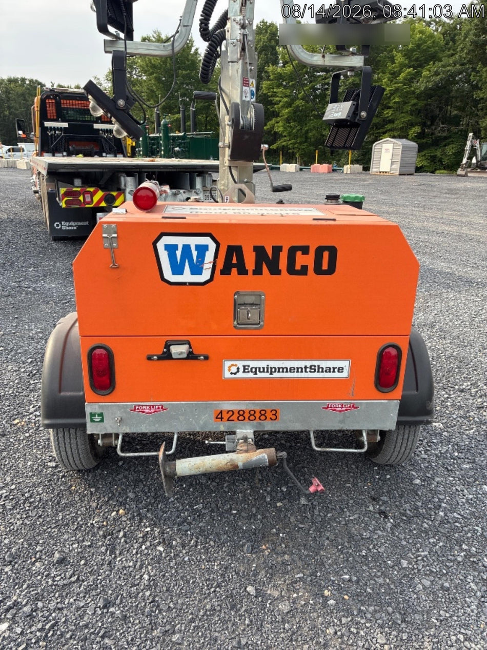 2024 Wanco WLTT-4MM4K Diesel, Deep Sea Controller, Shore Power Plug, Auto Start, (4) 350W LED Floodlights, 4kW Generator, 60 Gal Fuel Tank, 2" Ball, T3