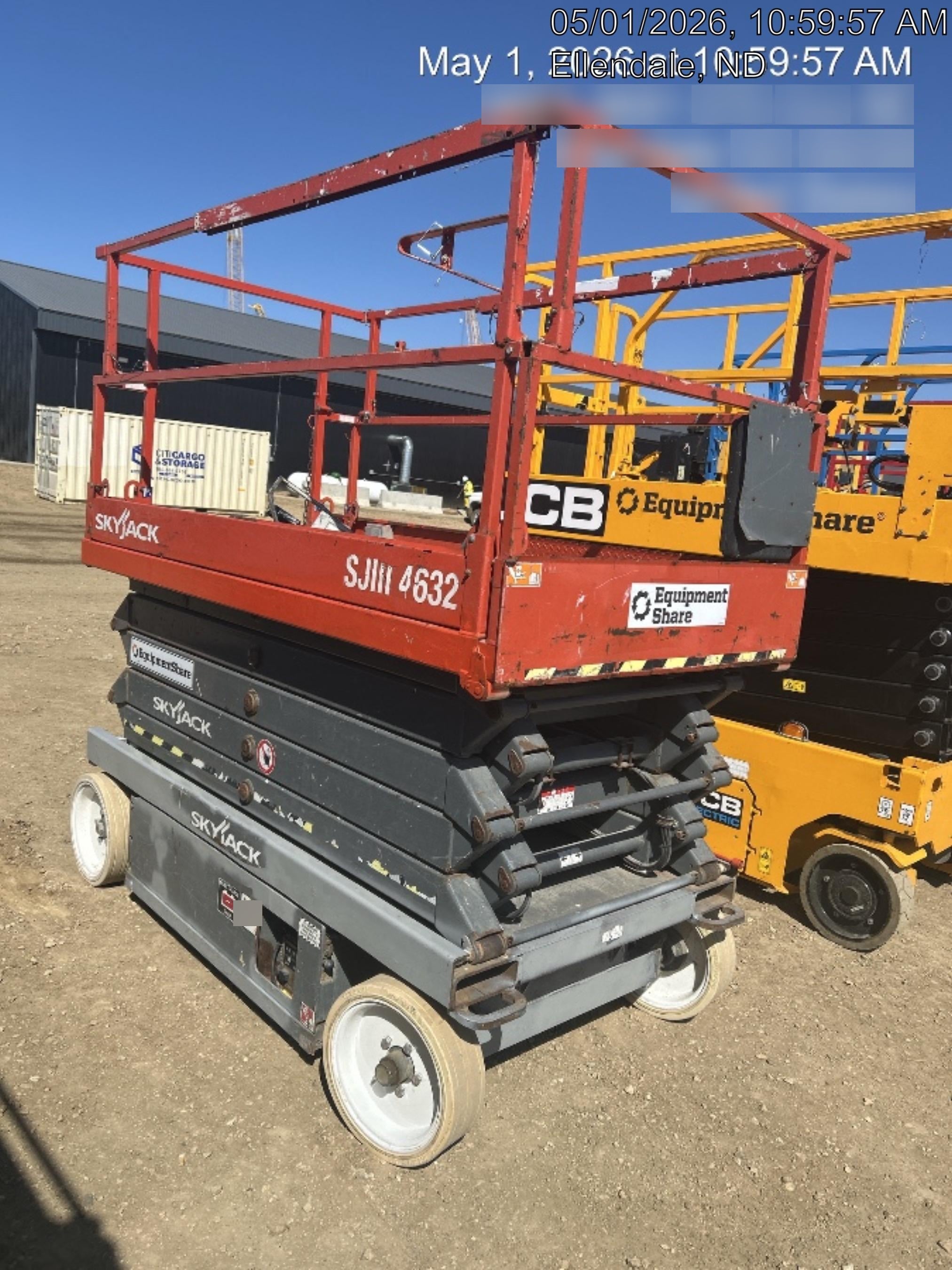 2016 Skyjack SJIII-4632 Standard Rental Specs
