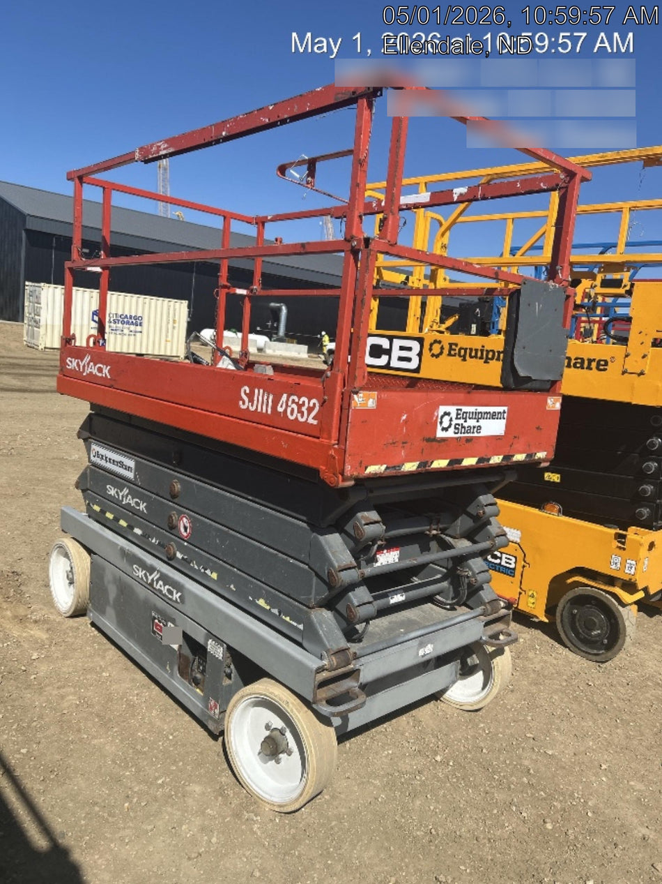 2016 Skyjack SJIII-4632 Standard Rental Specs