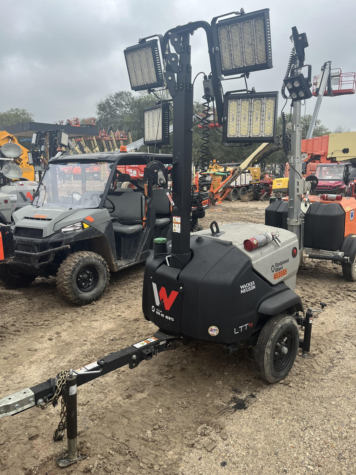 2024 Wacker Neuson LTT4 Diesel, Kohler KDW702, Deep Sea Controller, Auto Start, LED 320W, Bypass Outlet, T3