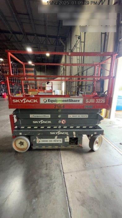 2016 Skyjack SJIII-3226 Standard Options