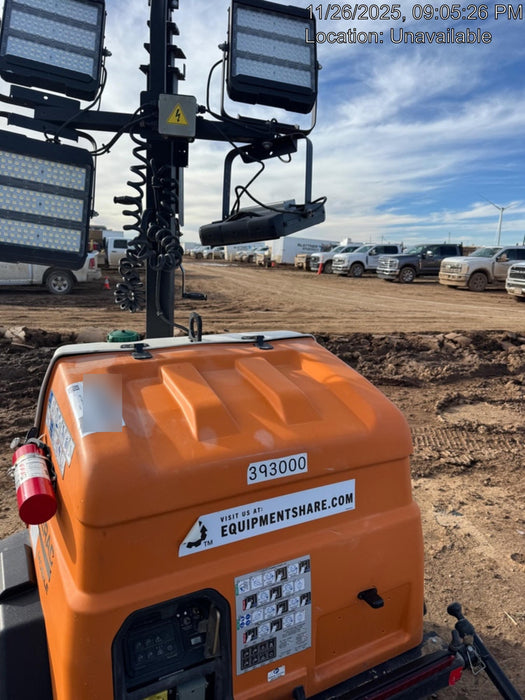 2024 Generac MLT2 Diesel, Flex Switch 120V Input, Powerzone Controller, 
(4) 320W LED Lights, 4kW Generator, 39.9 Gal Fuel Tank, 2" Ball, T3