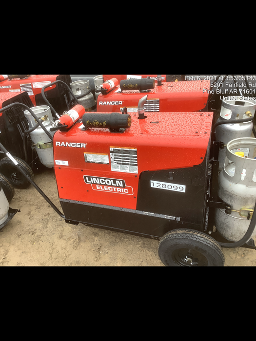 2021 Lincoln Electric Ranger 305 LPG Ranger® 305 LPG Engine Driven Welder
(Kohler®) One-Pak