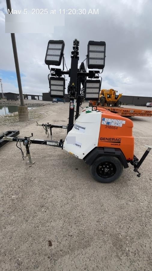 2024 Generac MLT2 Diesel, Flex Switch 120V Input, Powerzone Controller, 
(4) 320W LED Lights, 4kW Generator, 39.9 Gal Fuel Tank, 2" Ball, T3