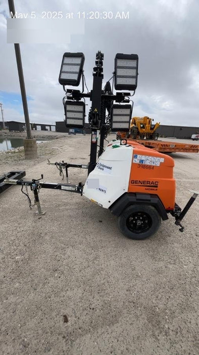 2024 Generac MLT2 Diesel, Flex Switch 120V Input, Powerzone Controller, 
(4) 320W LED Lights, 4kW Generator, 39.9 Gal Fuel Tank, 2" Ball, T3