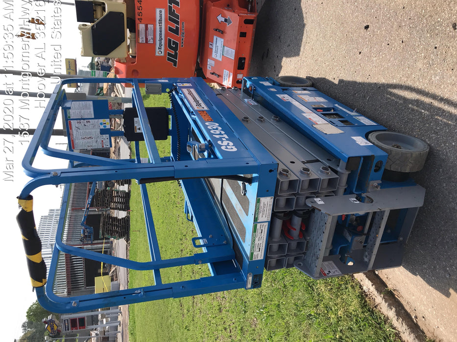 2019 Genie GS-1930 Fixed Rails with Chain Entry