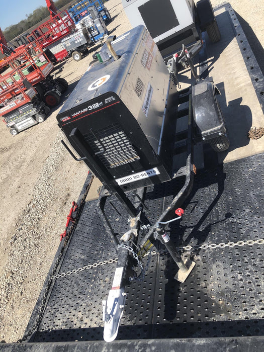 2019 Lincoln Electric Vantage 322 Ready-Pak 3, Two Wheel Trailer, Fender and Light Kit, Cable Rack