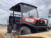 2021 Kubota RTV-X1140W-H Plastic Canopy, Windshield Acrylic Clear, LED Strobe Light, Wire Harness Kit, Back up Alarm