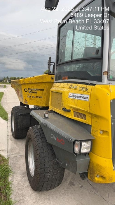 2025 WACKER NEUSON DV604 Cab Standard Tires