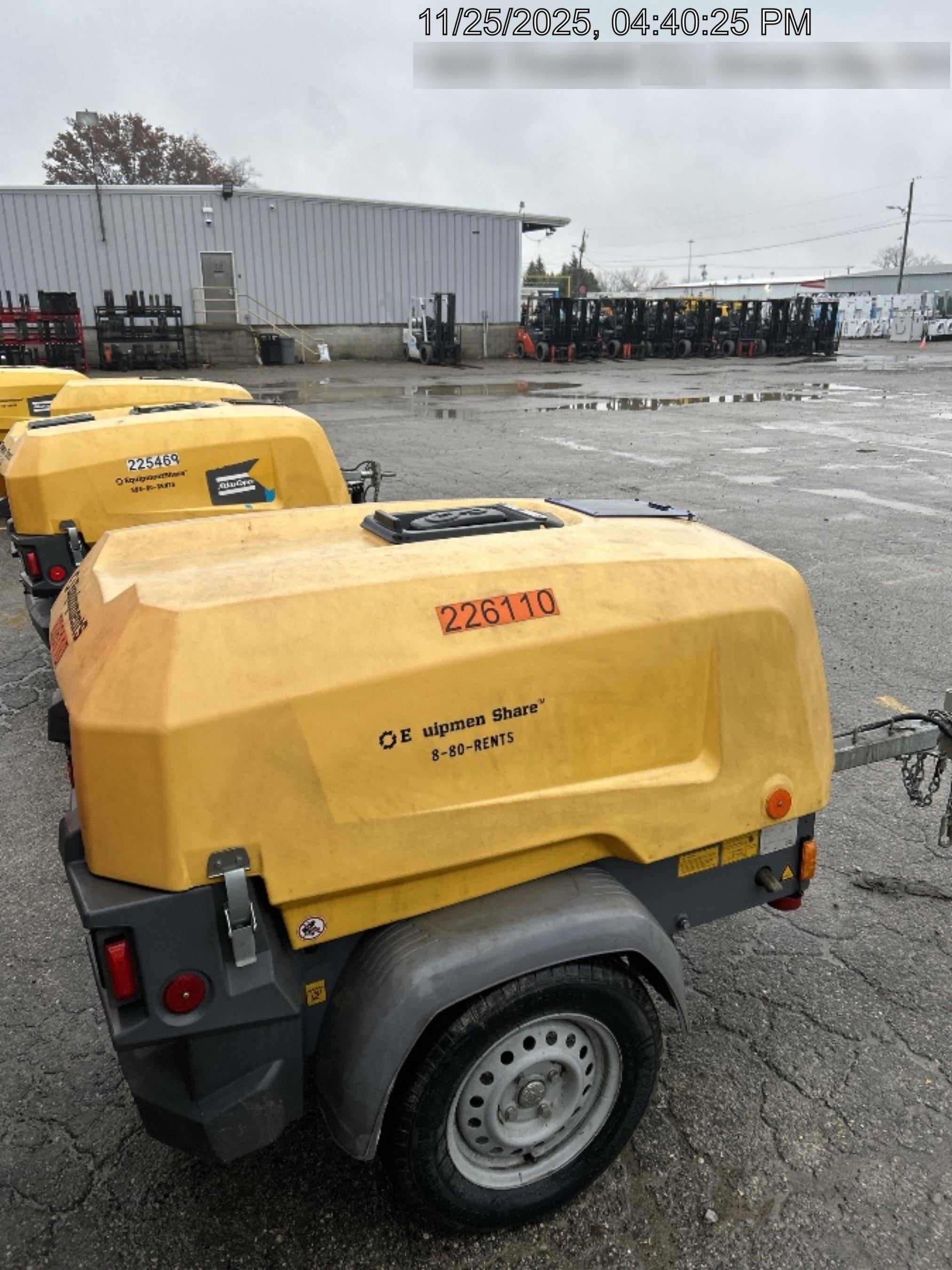2022 ATLAS COPCO XAS 110