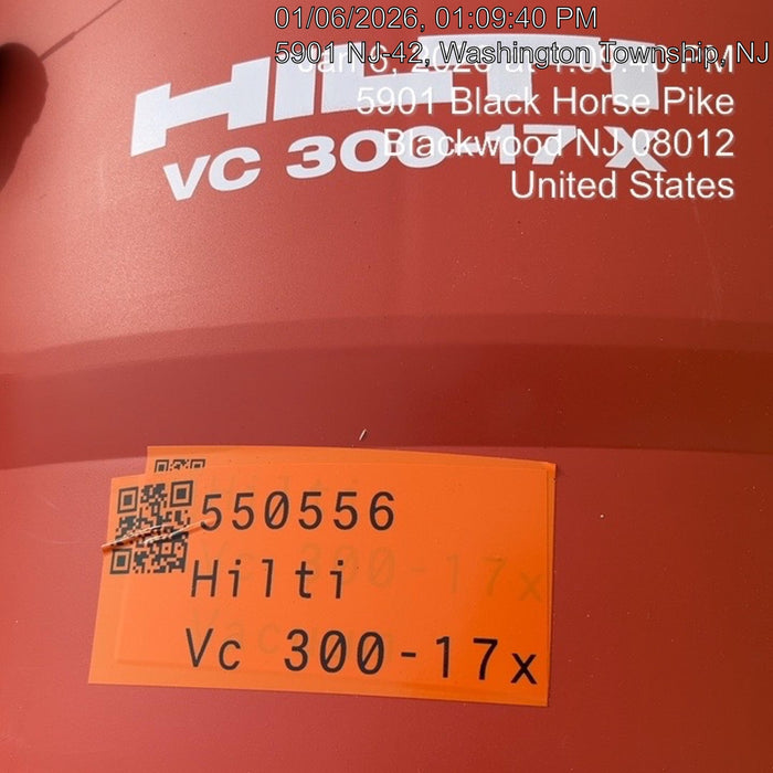2025 HILTI VC 300-17 X
