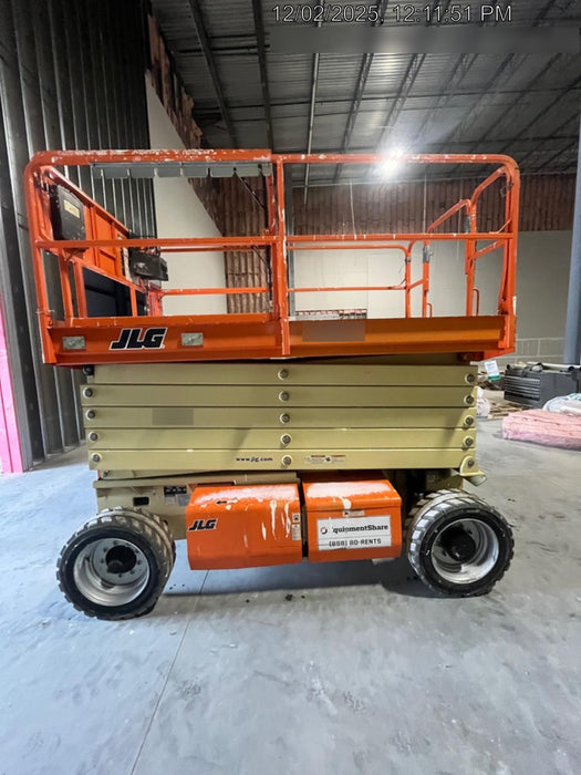 2019 JLG 4069LE Solid Non Marking Tires, Rotating Beacon