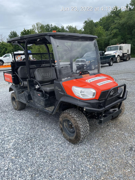 2022 Kubota RTV-X1140W-H Plastic Canopy, Windshield Acrylic Clear, LED Strobe Light, Wire Harness Kit, Back up Alarm