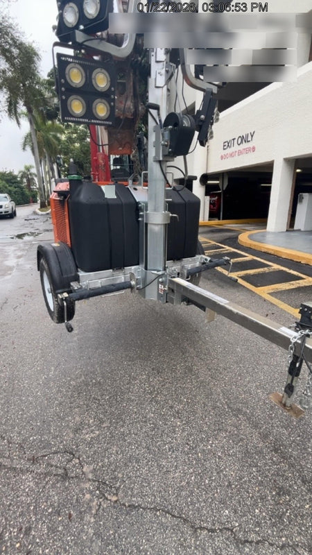 2023 Wanco WLTT-4MM4K Diesel, Deep Sea Controller, Shore Power Plug, Auto Start, (4) 350W LED Floodlights, 4kW Generator, 60 Gal Fuel Tank, 2" Ball, T3